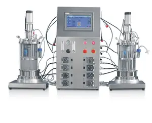 Serbatoio di fermentazione in vetro per coltura continua airlift serbatoio di fermentazione bioreattore