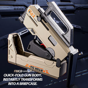 ปืนฉีดน้ำพับได้ <span class=keywords><strong>FMG9</strong></span> ยิงได้ไกล คุณภาพสูง ของเล่นปืนฉีดน้ำสำหรับเด็ก เล่นสนุกในสระว่ายน้ำกลางแจ้งช่วงฤดูร้อน - Product Image 3