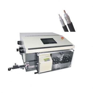 La máquina Pelacables coaxial completamente automática corta perfectamente la capa de malla trenzada sin daños - Product Image 5