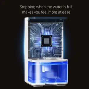 प्लास्टिक बहु-समारोह बुद्धिमान हटाने योग्य पानी की टंकी Dehumidifier