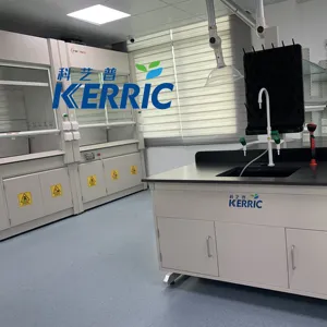 sterile lab furniture with reagent shelf drawer physical chemistry medical lab furniture customized laboratory workbench
