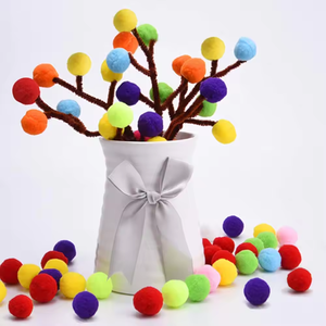 1000 pièces 20mm pompons assortis artisanat pompons boules pompons colorés pour <span class=keywords><strong>bricolage</strong></span> artisanat créatif décorations, projet d'artisanat pour enfants - Product Image 3