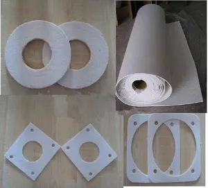 Material de isolamento de 3mm, papel de fibra de cerâmica para pacotes de bateria de lítio