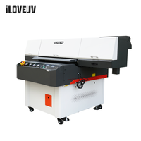 Impresora UV Plana 9060 con Cámara de Visión y Posicionamiento Automático de Inyección de Tinta para Impresión en Carcasas de Móviles, Acrílico, Vidrio y Madera