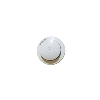 Système de conduits d'air flexibles blancs en ABS pour climatisation directe avec sortie d'air à volets pour extérieur, hôpital, salle de sport, couloir, chambre, escalier