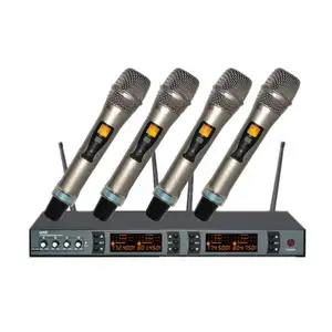 Fabrik Karaoke Uhf Wireless Mikrofon Mit Große LCD Bildschirme