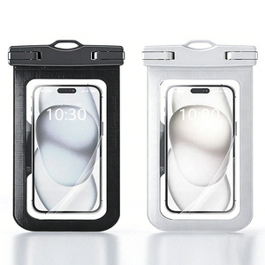 Étui de téléphone étanche pour Apple IPhones, compatible avec écran tactile, natation, plongée, rafting, couverture transparente, résistant à la pluie - Product Image 2