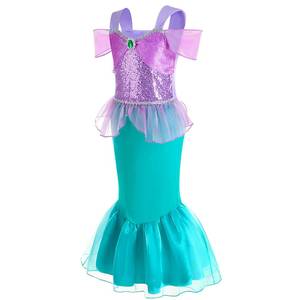 Disfraz de Princesa para Niñas, Disfraz de Sirena para Carnaval, Cumpleaños, Halloween, Navidad, Disfraz Infantil de Película de Televisión - Product Image 3