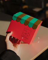 Boîte à café pliable sur mesure à prix super bas, 350g 400g, film mat, mini-boîte créative imprimée en couleur avec fond à boucle