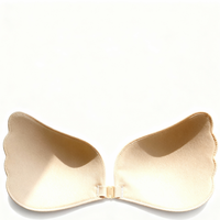 Promotion Exceptionnelle : Soutien-Gorge Invisible Adhésif Sans Armature en Spandex/Nylon Respirant avec Trous d'Aération, Fermeture Avant, Réutilisable pour Adultes – Idéal Été