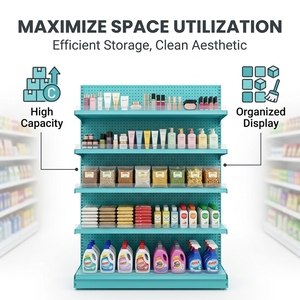 Étagères personnalisées pour magasins de cadeaux, étagères de pharmacie, étagères écologiques avec poignées, étagères pour magasins de bébés, pour les commerces de détail - Product Image 2