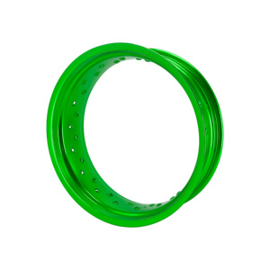 Rines de Aluminio Universales de 17 Pulgadas para Supermoto, Color Verde - Product Image 1