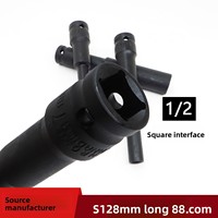 Douille spéciale à paroi mince allongée de 1/2 pouce pour clé électrique et pistolet pneumatique avec embout hexagonal