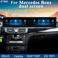 STWEI para Mercedes Benz Clase CLS W218 X218 2012-2017, Radio de Auto Android 15 de 26 Pulgadas, Reproductor Multimedia, Carplay, Android Auto, 4G, Wifi