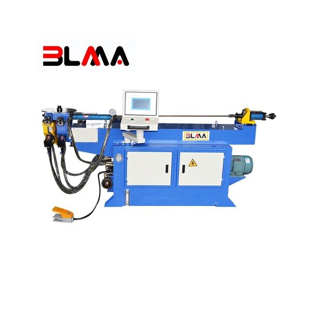 BLMA 38NC Tube Bender Exhaust Semi Automatic  38MM Hydraulic Pipe and Tube Bending Machine Square Pipe Bender