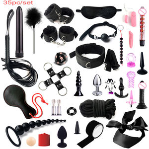 Juguete Sexual de Bondage, Restricción BDSM, Esposas para Manos y Pies, Dados Sexuales, Mordaza, Látigo de Cuero, Bondage Femenino, Tienda Online de Juguetes Sexuales - Product Image 3