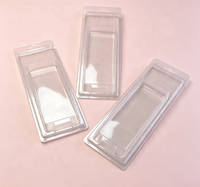 Boîte en plastique transparente PET à clapet pour la vente en gros, idéale pour les fournitures de bureau, les loisirs créatifs et l'affichage de gadgets