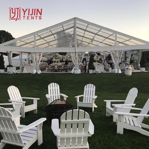 10x30 15x30 15x40 ngoài trời nhôm rõ ràng <span class=keywords><strong>Top</strong></span> <span class=keywords><strong>PVC</strong></span> marquee tiệc cưới lều cho sự kiện hội nghị - Product Image 4