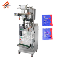Machine d'emballage verticale automatique à commande PLC pour le remplissage et la fermeture de sachets de liquides (ketchup, confiture, sauce) 1-50 ml
