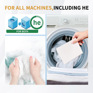 Miễn Phí Mẫu Sinh Thái Thân Thiện Giặt Quần Áo Xà Phòng Giấy Chống Vi Khuẩn Phân Hủy Sinh Học 11*14Cm Giặt Chất Tẩy Rửa Tấm - Product Image 4