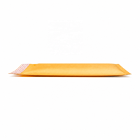 Enveloppes à bulles auto-adhésives en kraft jaune, rembourrées, résistantes à l'humidité, pour envois express