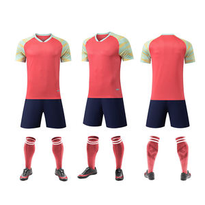 All'ingrosso su misura di alta qualità tute da <span class=keywords><strong>calcio</strong></span>, set da <span class=keywords><strong>calcio</strong></span> da uomo, abbigliamento sportivo traspirante - Product Image 1
