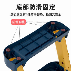 작은 개구리 사다리와 손잡이가있는 어린이 접이식 화장실 아기 화장실 조절식 계단 화장실 c - Product Image 3