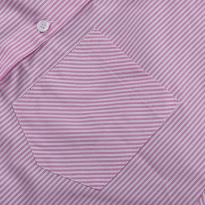 Clothing Manufacturers <strong>Pink</strong> Striped Fashionable Elegant Casual Shirt Top And Long Skirt Sets Women 2 Piece <strong>Outfits</strong> - Product Image 6