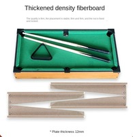 LXY-N860 Juego de Billar Pequeño para Interacción Padres-Hijos, Mini Mesa de Billar con Bolas de Billar