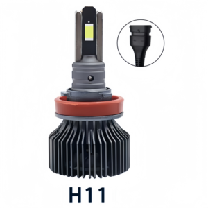 Phares LED H11 super étanches 68W à haute luminosité Durée de vie de 50,000 heures Plug-and-Play Compatible 6000k Température de couleur - Product Image 3