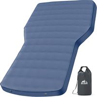 Matelas de couchage gonflable électrique Hikeon 2026, pliable et portable, avec housse en PVC pour le camping en plein air