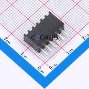 BSW-106-04-T-S Pin Socket Through hole Component (THT),P=2.54mm Connector 2.54mm Square Hole Through Hole Single Row - Product Image 1