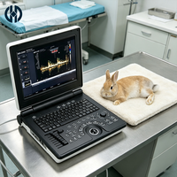 Ecógrafo Doppler Color Veterinario Portátil con Batería Integrada de Gran Capacidad, Máquina de Ultrasonido Veterinario para Hospital de Animales