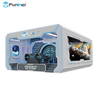 Simulador de Cine VR 9D FuninVR, Experiencia de Vuelo Giratorio, Juego de Proyección Dinámica 7D para Múltiples Personas, Atracciones Educativas