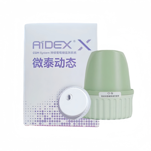 ระบบตรวจวัดระดับน้ำตาลอย่างต่อเนื่อง Aidex X <span class=keywords><strong>CGM</strong></span> ติดตามระดับน้ำตาลแบบเรียลไทม์ ใช้งานร่วมกับ Android และ IOS สำหรับการดูแลโรคเบาหวานประจำวัน - Product Image 2