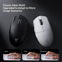 Ratón para Juegos MCHOSE G3 de Tres Modos, Sensor PAW3311, Programable, Ambidiestro, Portátil, Recargable, Cableado/BT/Inalámbrico 2.4G, para Oficina
