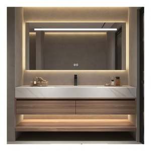 Mueble de Baño de Diseño Moderno YALIG, Tocador Suspendido de Pared, Mueble de Baño Integrado - Product Image 1