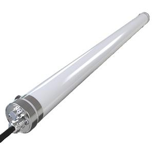 ไฟ LED ป้องกันการรั่วซึม130lm/w 1.2M 4FT 36W IP69K IK10ที่ได้รับการรับรองจาก ENEC SAA ROHS ERP D-Mark ได้รับการรับรองว่าเป็นไอน้ำได้