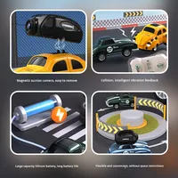 Voiture RC miniature 4 canaux 2,4 GHz, modèle dessin animé, pour garçons, 4x4, véhicule tout-terrain télécommandé avec caméra