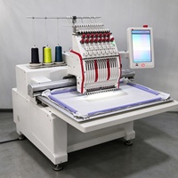 Machine à broder informatisée avec importation de motifs USB, machine à broder multi-aiguilles pour vêtements