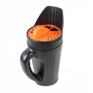 Pot de fleurs en plastique durable et écologique au design classique, <span class=keywords><strong>pour</strong></span> sol, capacité de 2,5 L - Product Image 4