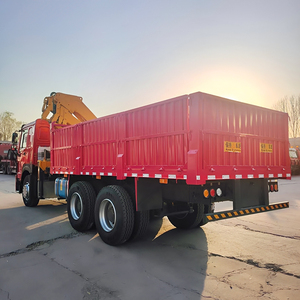 Camion Usato HOWO 371-400 CV 4x2 6x4 8x4 per Carichi Pesanti <span class=keywords><strong>con</strong></span> Gru Usata da 5, 8, 10 Tonnellate - Product Image 4