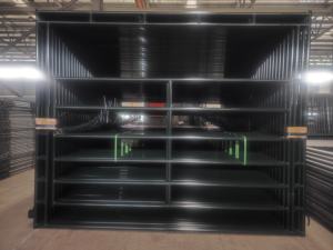 Painel de Cerca Externa de Aço Carbono Galvanizado Durável Estilo Europeu de 6 Pés de Altura para Gado - Product Image 4