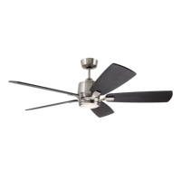 Ventilateur de plafond moderne avec éclairage, kit de télécommande, stator et rotor Shami