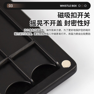 Caja de Almacenamiento Rockhouse para Cañas de Saxofón y Clarinete (Alto, Soprano), Caja con Clip para Accesorios de Instrumentos Musicales - Product Image 5