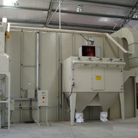 Cabine de grenaillage fabriquée en Chine Machine Pot Air Blasting Conteneur Chambre Sablage