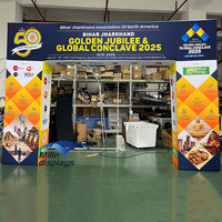 Arche publicitaire portable OEM imprimée en aluminium pour événements extérieurs et expositions