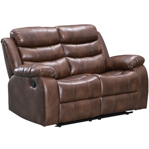 Poltrona Reclinabile in Pelle per Home Theater, Sedia da Cinema di Lusso per Soggiorno, Poltrona Relax a Forma di Chiocciola - Product Image 2