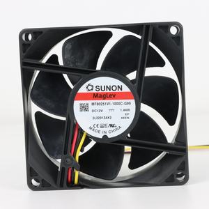 Ventilador Axial de Refrigeración SUNON MF80251V1-1000C-G99 80x80x25mm 12VDC 120mA 1.44W 7200RPM 41.0CFM Eléctrico OEM/ODM para Gabinetes e Inversores - Product Image 1