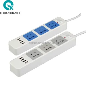 3 Outlet North American Standard Electric Extension Sockets Power Strip Socket Cable 3ft For Home Appliances